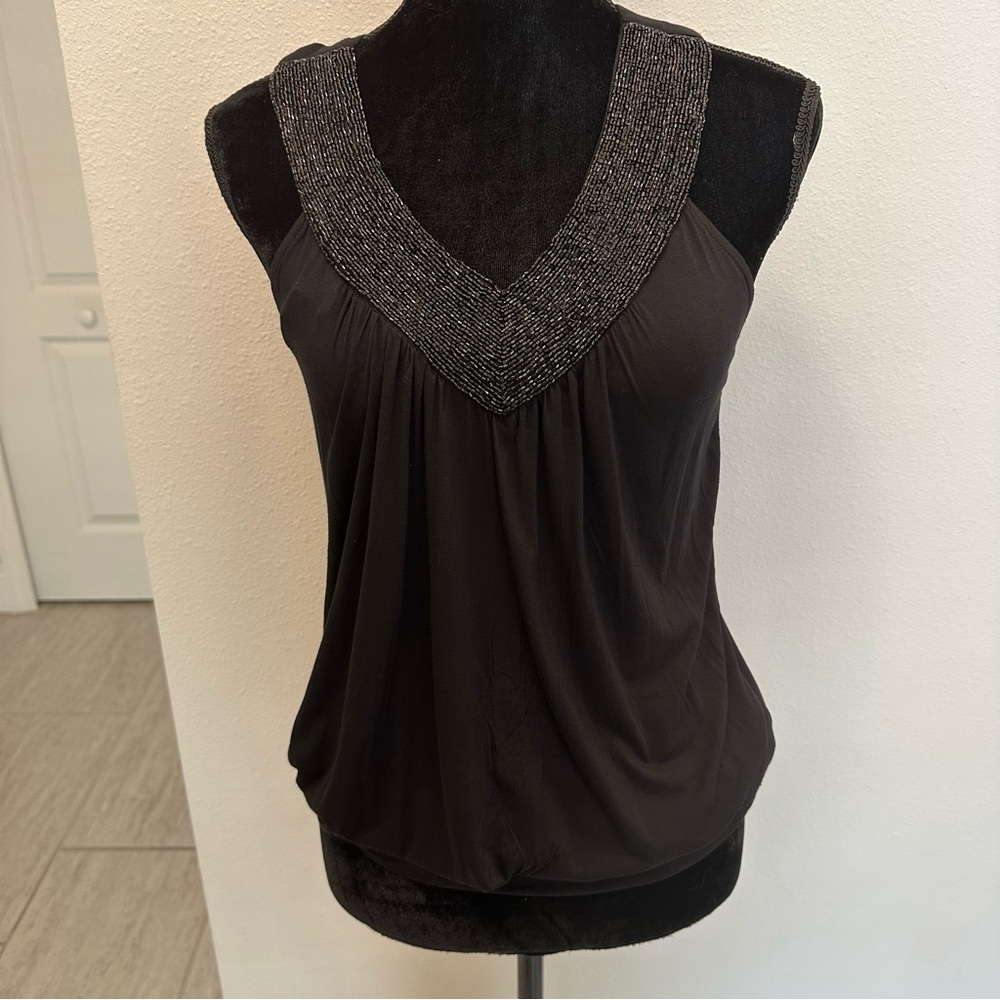 Forever 21 Beaded Rhinestone Top 🖤✨